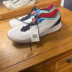 Adidas Adizero White and Black Running Shoes